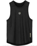 Men's Cotton Sleeveless Gym Stringer Tank Top (Single)